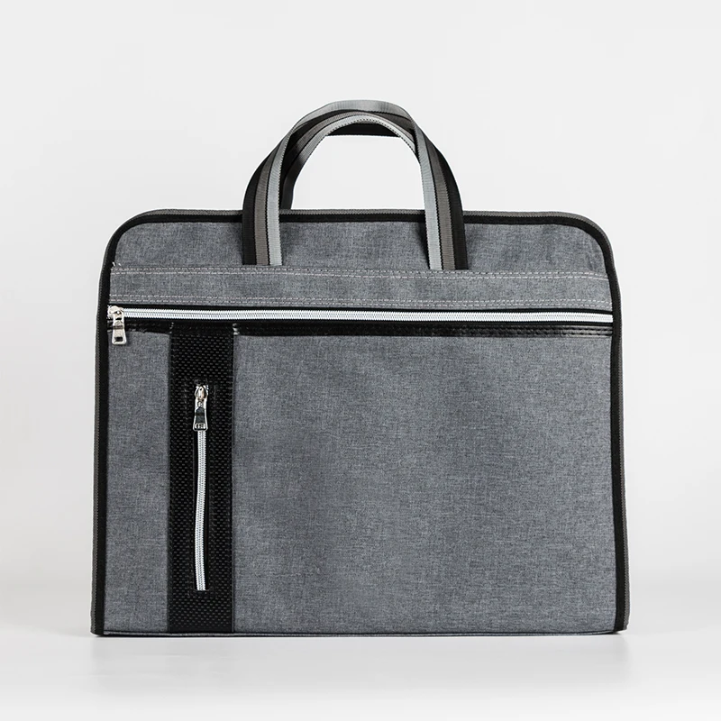 

A4 File Multi-layer With a Large Capacity Storage Bag Meeting Waterproof Handbag