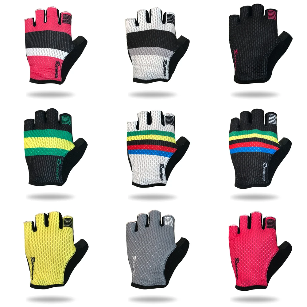 

Breathable Cycling Gloves Road Bike Gloves Men Sports Half Finger Anti Slip Bicycle MTB Road Bike Gloves