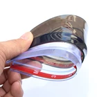 Автомобильное зеркало заднего вида, лезвия от дождя, Автомобильное зеркало заднего вида, чехол от дождя для Passat B4 B6 Lavida Sagitar Bora Scirocco Tiguan