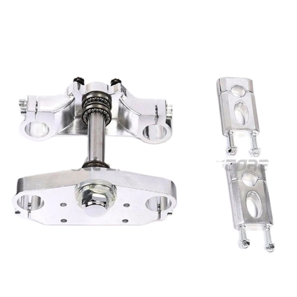 22 мм для 33 передняя вилка руль грязевой питбайк алюминиевый тройной зажим дерева