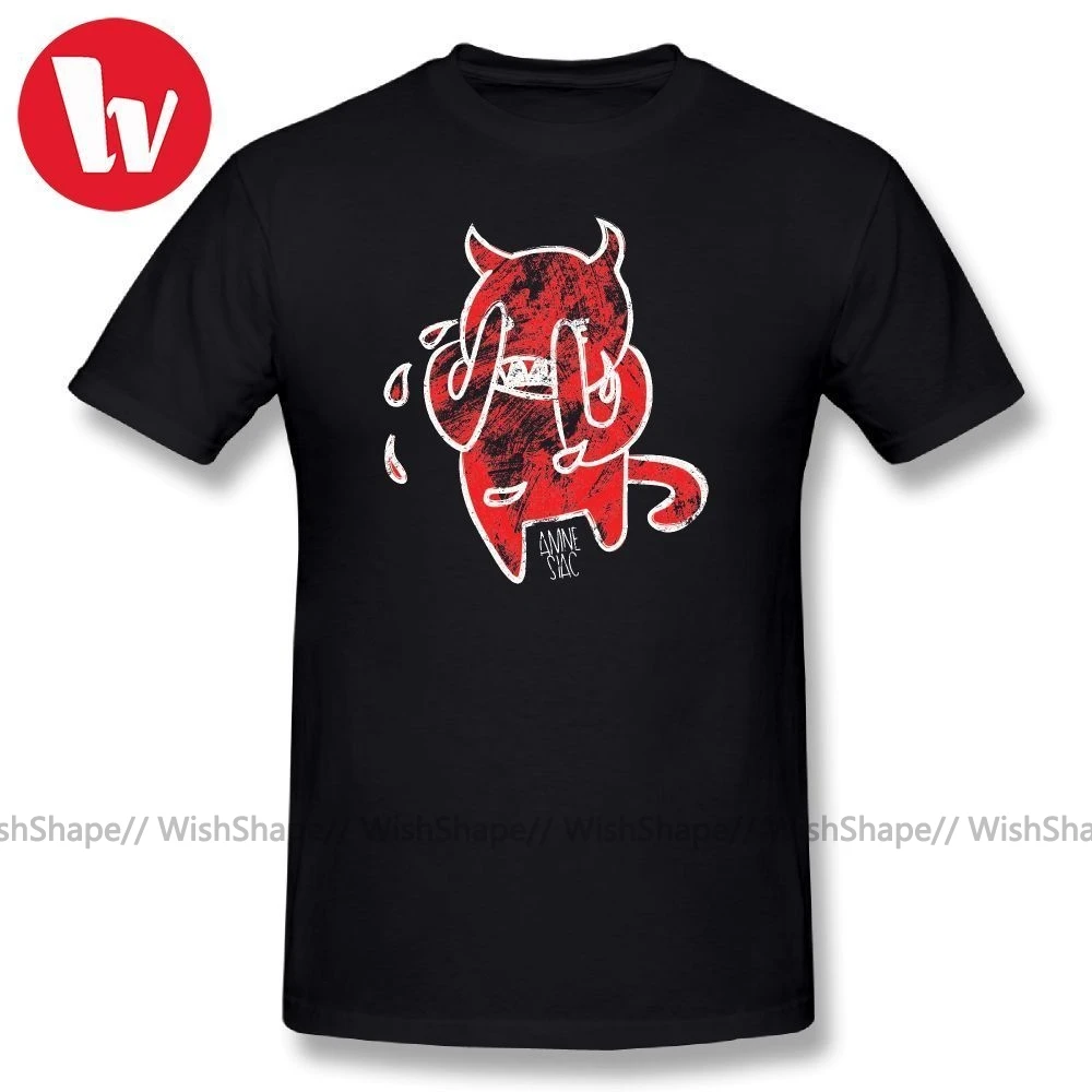 AMNESIAC Radiohead футболка забавная футболка размера плюс 5XL 6XL повседневные футболки графическая футболка хлопок мультфильм печати базовые футболки
