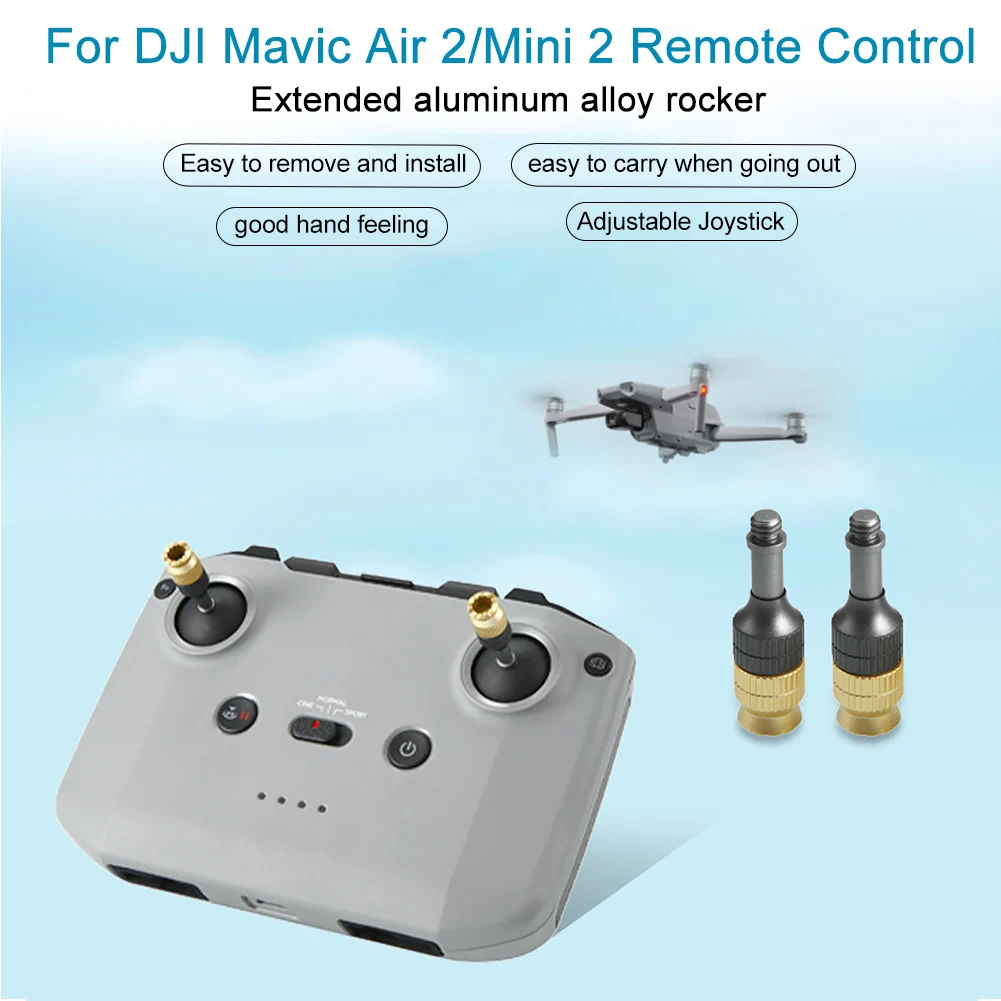 1 пара удлинителей прочный Телескопический пульт дистанционного управления