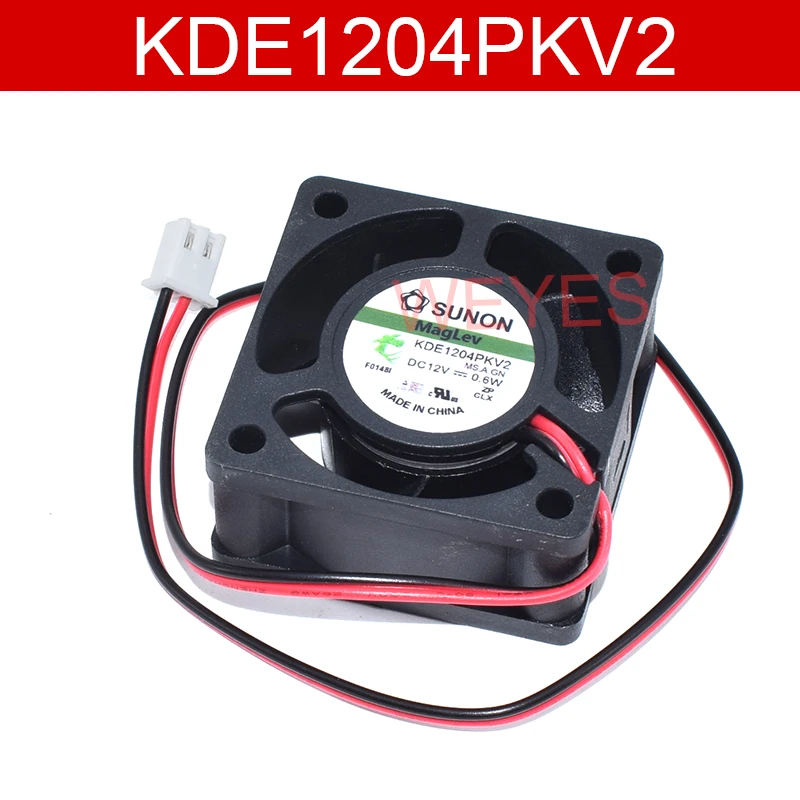 Оригинальный двухрядный охлаждающий вентилятор для SUNON KDE1204PKV2 12 В постоянного
