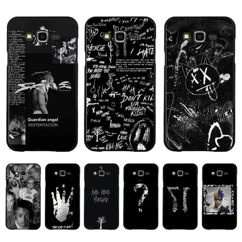 

xxxtentacion rapper USA singer Phone Case For Samsung Galaxy J4plus J6 J5 J72016 J7prime cover for J7Core J6plus Back Coque