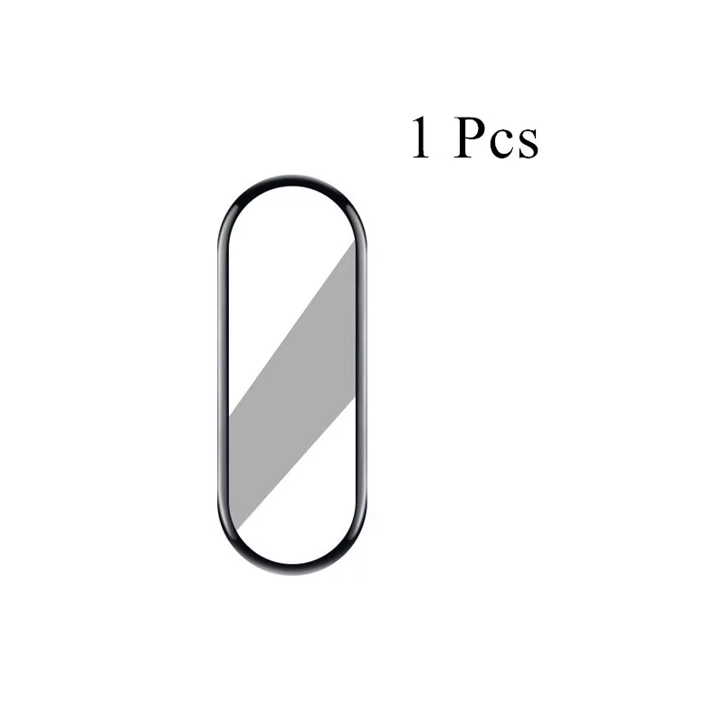 1PCS 20D Защитная пленка с защитное стекло для xiaomi mi band 4 стекло защита экрана, устойчивая к царапинам пленка mi band 4 полное покрытие, HD mi band 4 пленка - Цвет: 1PCS