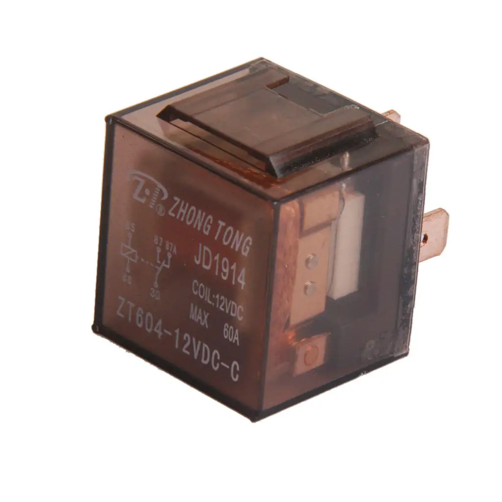 

High Quality Car Truck Auto DC 12V 60A 60 AMP SPDT Relay Relays 5 PIN 5P