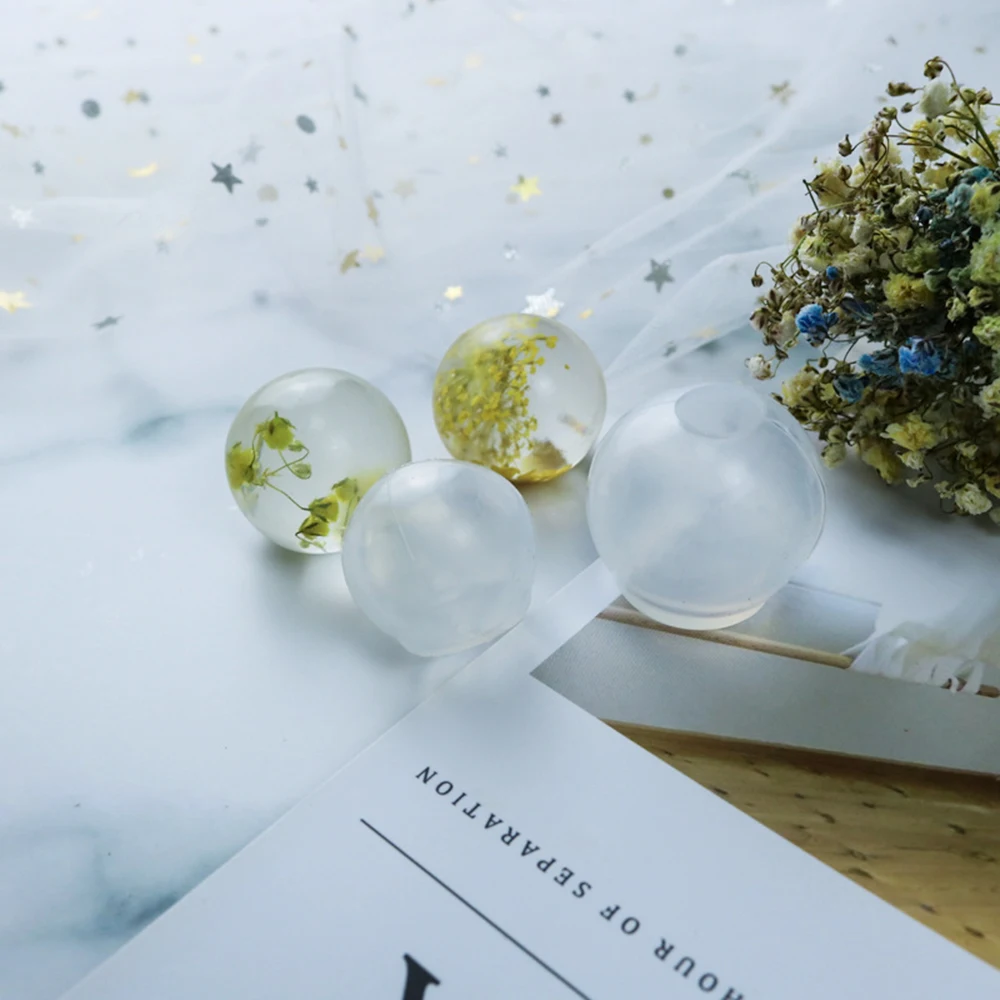 3 шт. шаровой смолы силиконовые формы &quotсделай сам&quot для изготовления ювелирных