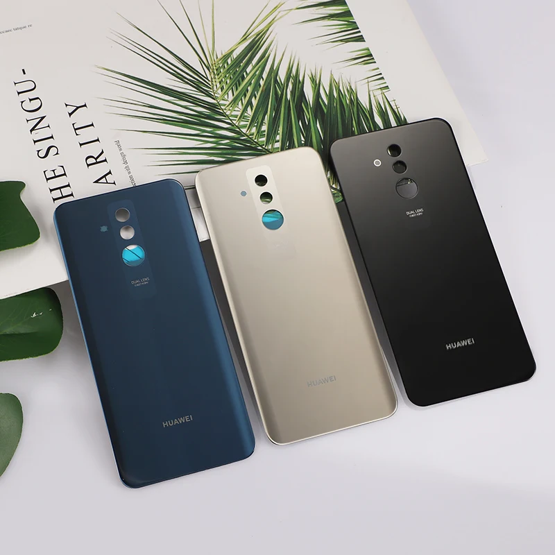 Корпус для Huawei Mate 20 Lite стеклянная задняя крышка аккумулятора запасные части