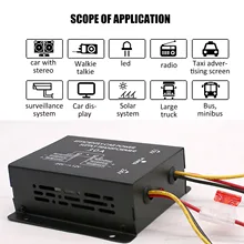2021 New Arrival Universal 24V To 12V 360W 30A Step-Down DC Converter 24V-12V Voltage Regulator Buck Car Truck Boat Power Supply