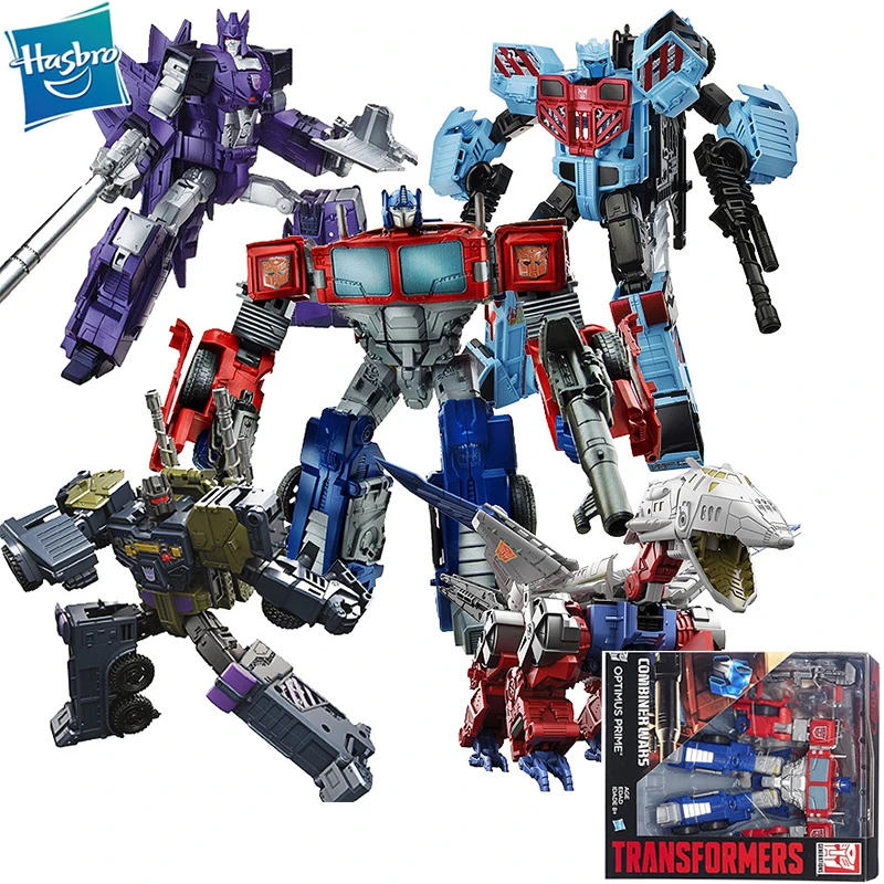 

Трансформеры комбинация Optimus Prime Thundercracker Skywarp starcry Подвижная кукла украшение коллекционная игрушка