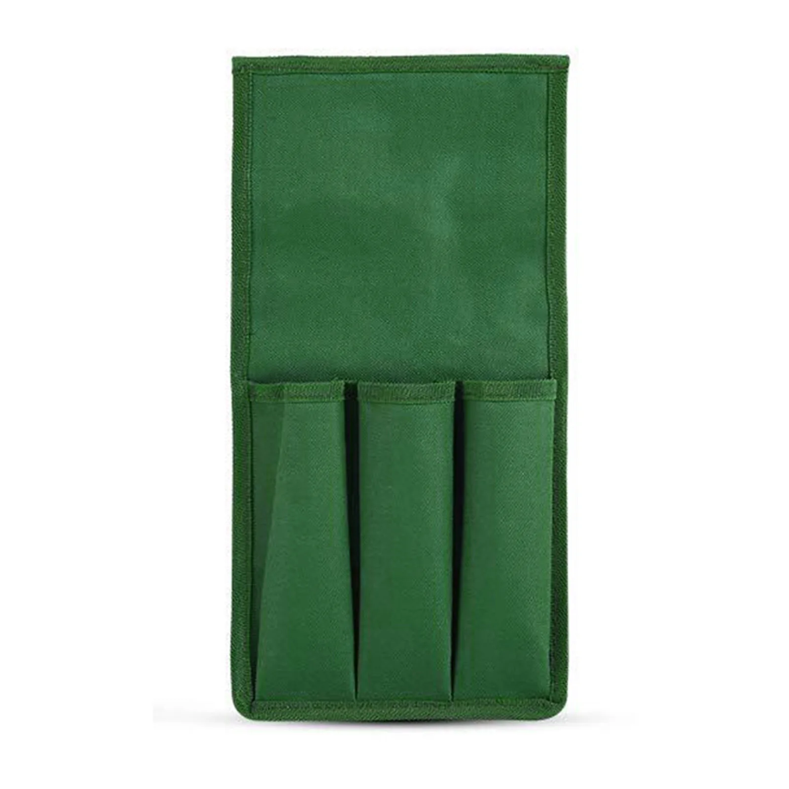 

Tools Storage Bag for Garden Chair, Green Solid Color Bag with Large Capacity Pockets for Gardening Tools