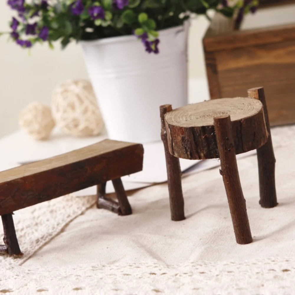 Ручной работы маленькая табуретка украшения креативные маленькие аксессуары