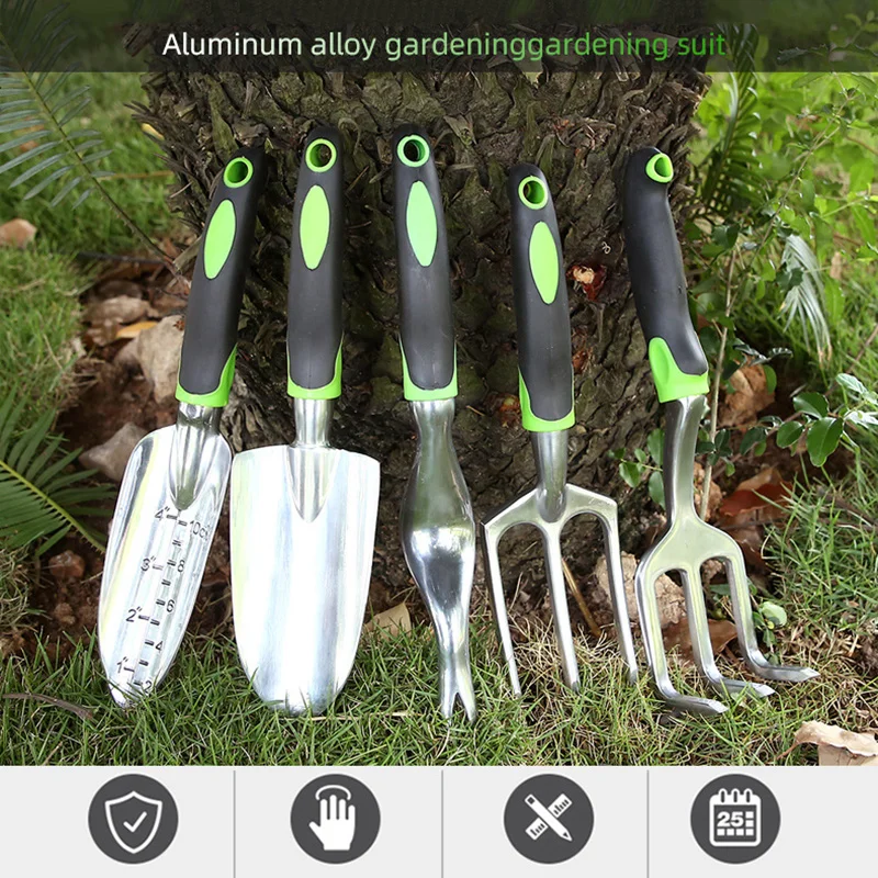 

Hand Weeding Tools Alluminum Alloy Fork Shovel Rake Weeder Transplanting Digging Tools Garden Planting Tools Garden Hand Tools T