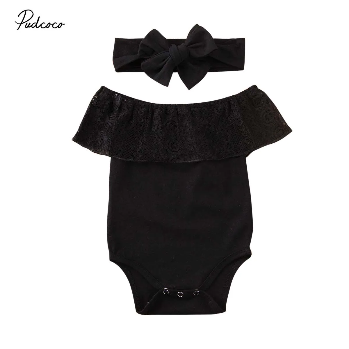2020 летняя одежда для новорожденных кружевная маленьких девочек комбинезон с