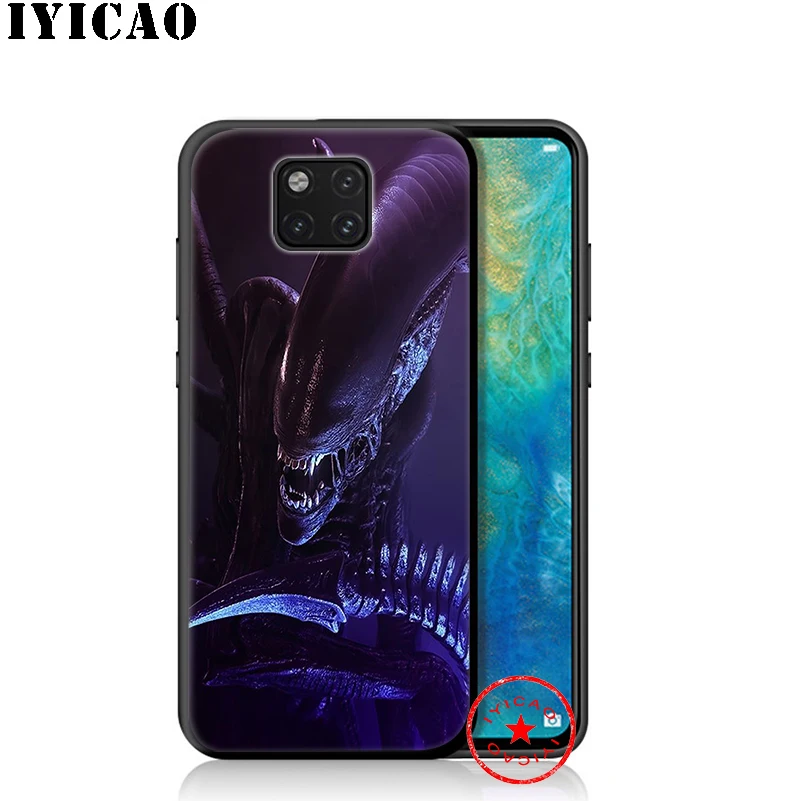 IYICAO Alien Vs Predator Soft Case for Huawei P30 P20 P10 P9 P8 2017 2016 2015 P Smart Z Plus 2019 Mate 20 10 Lite Pro Mini |