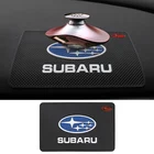 ПВХ термостойкий силиконовый коврик, 1 шт., Противоскользящий коврик для приборной панели автомобиля для Subaru STI BRZ Impreza Forester Legacy Outback Levorg Tribe