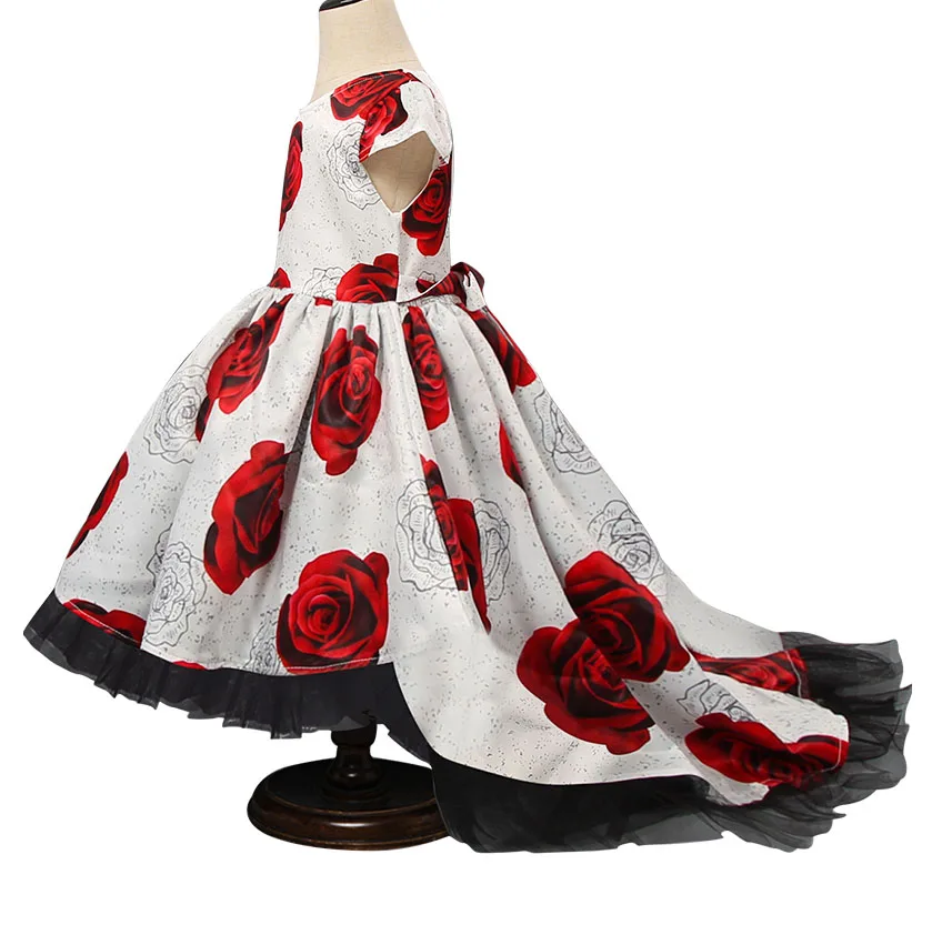 Платья для девочек Платье на свадьбу день рождения вечеринку Детская одежда