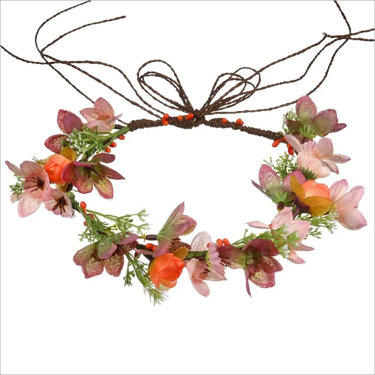 Шелковая гирлянда Зеленый лист железная проволока искусственная Цветочная лоза