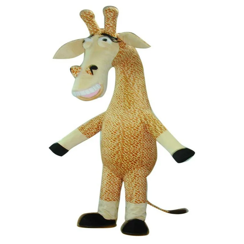 

Giraffe Mascot Costume Fancy Dress Animal Charactor Suit Gift UK Fursuit Cartoon Outfit Carnival Halloween Xmas Easter Ad Clothe