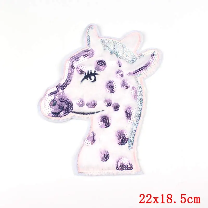 DIY нашивка с железной башней, нашивки с блестками для шитья одежды, нашивки для одежды, нашивка единорога с героями мультфильмов, милые полоски на одежде