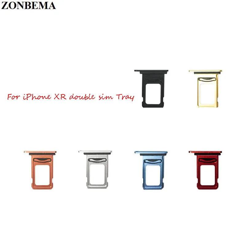 ZONBEMA 10 шт. Оригинальный Новый адаптер для Sim-карты iPhone XR двойной лоток слот