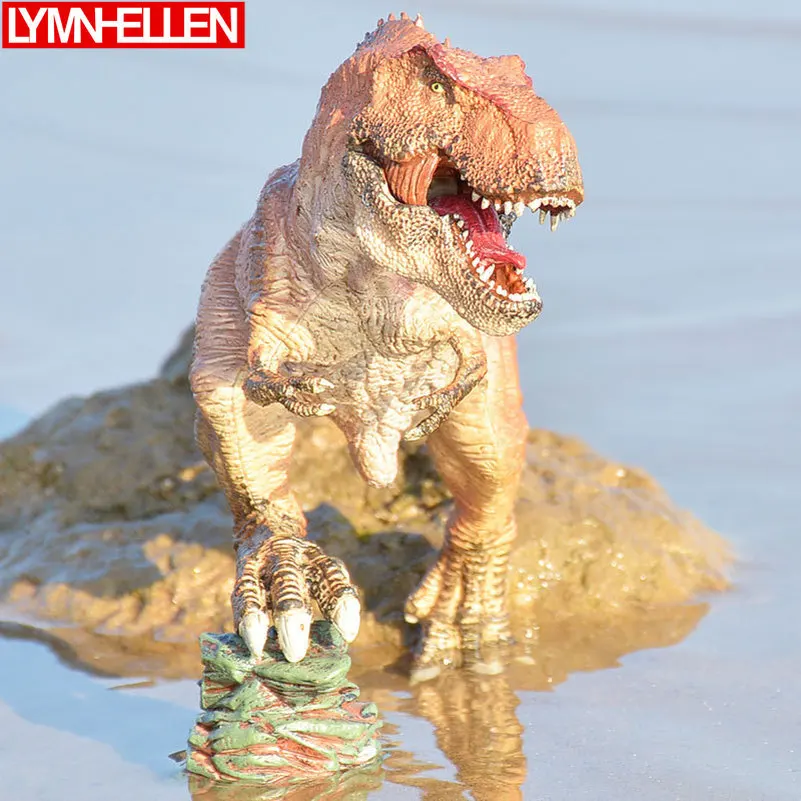 Моделирование достаринных динозавров монарх дракон тиранозавр подвижная модель