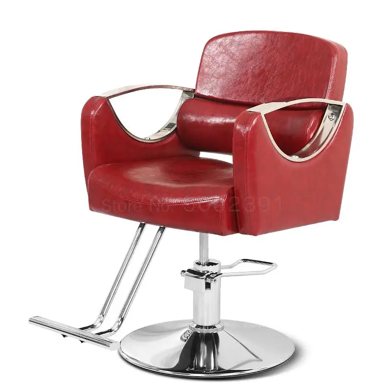 

home decoration Barber Chair Salon Hair Salon Hairdressing Chair Lift Rotary Haircut Chair beauty salon equipment