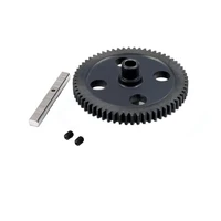 62t metal straight tooth differential main gear central reducer for wltoys 112 0015 rc car 12428 12423 tracked short range truc