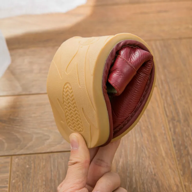 Прямая поставка женский Mntrerm новые тапочки Роскошные весенние домашние из