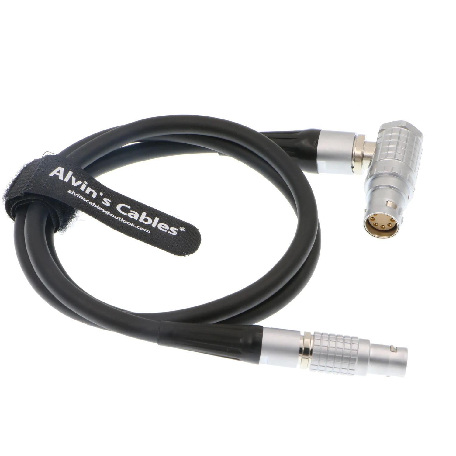 Alvin’s Cables 2 Pin Male to ARRI Amira 8 Female Right Angle Power Cable for Glidecam V-25 | Connectors