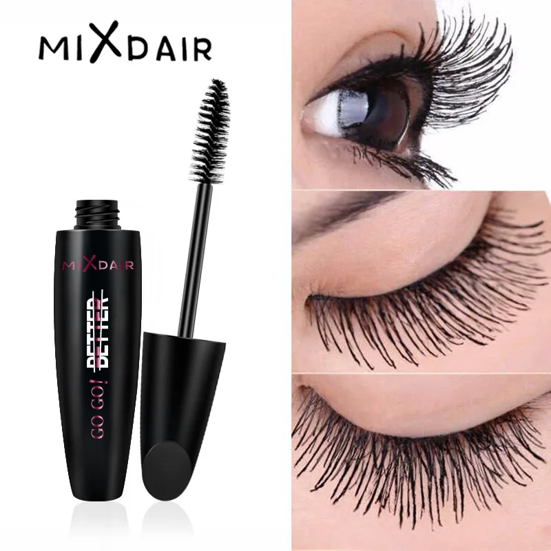 

Hot Selling Mixdair Mascara Cream Waterproof Non-Blooming Thick Everlong Mascara Cream Makeup Goods Comsetic Gift for Women