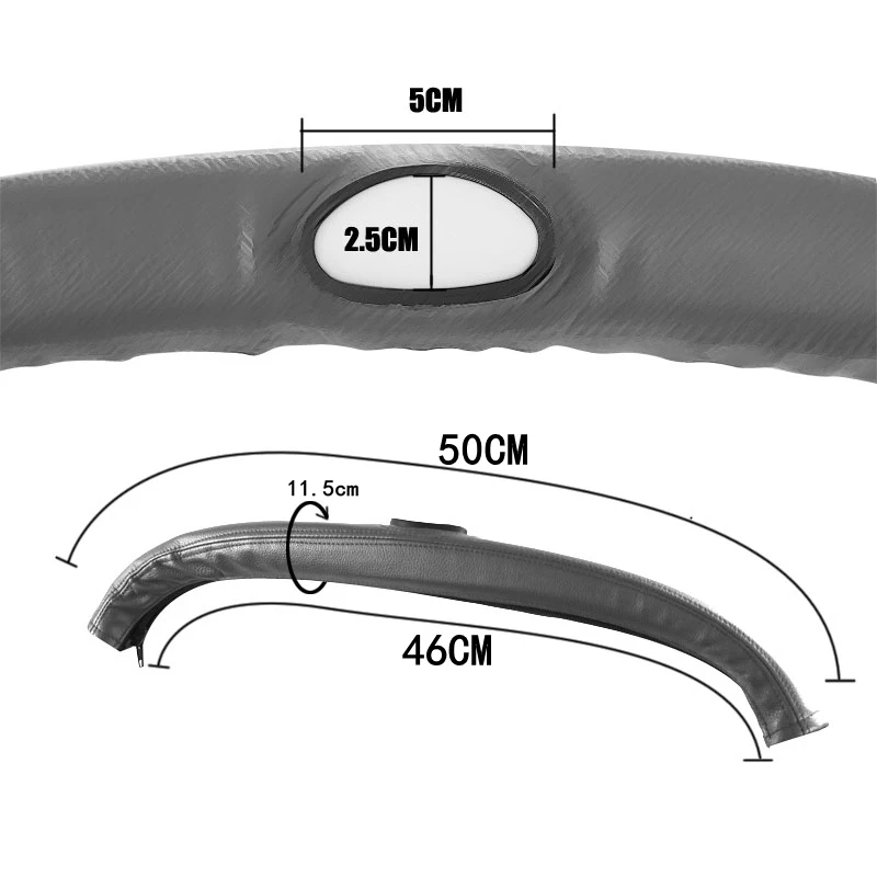 56 шт. для Aron Детские коляски рукоятка Крышка подходит Doona ПУ защитная крышка