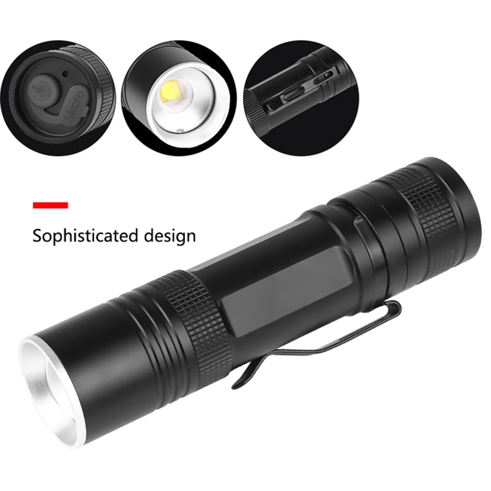 Самый мощный светодиодный фонарик XLamp xhp50.2 с usb масштабируемый фонарь улучшенный