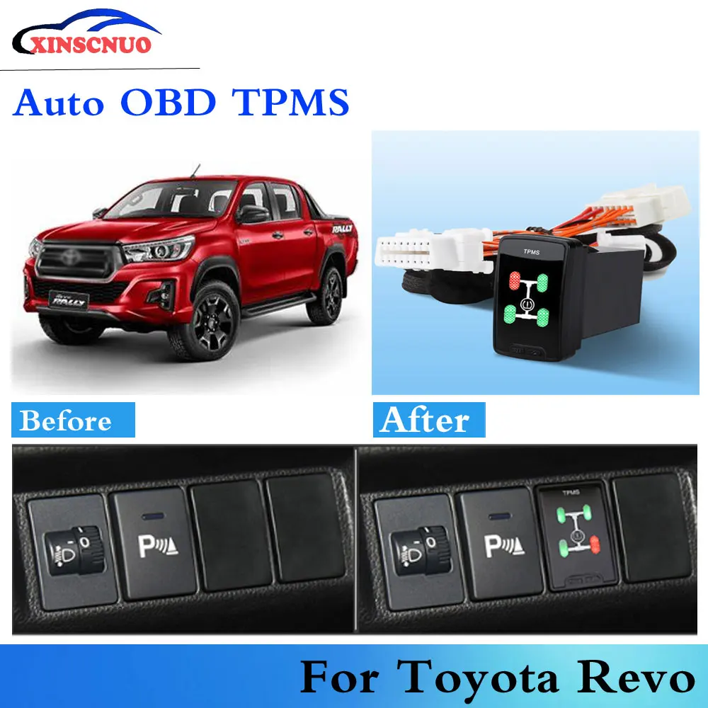 Автомобильный датчик давления в шинах OBD TPMS для Toyota REVO 2012 2019 автомобильная