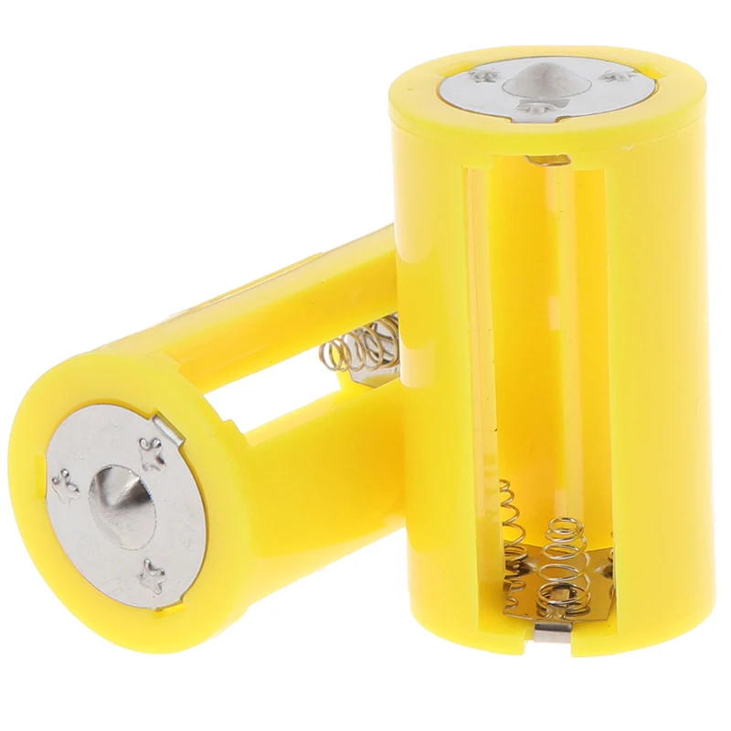 Параллельный адаптер 3 аа на D 2 шт. держатель аккумулятора конвертер