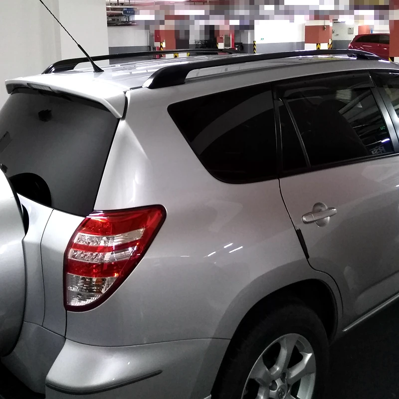Багажник на крышу багажный держатель для Toyota RAV4 RAV 4 2009 2010 2011 2012 черный багажник из