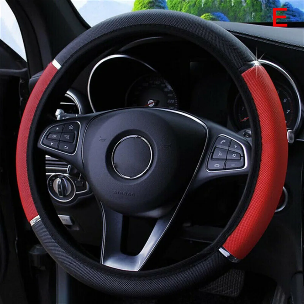 

Hot Sales Steering Wheel Cover Leather Imitation Leather Loose Non-Slip