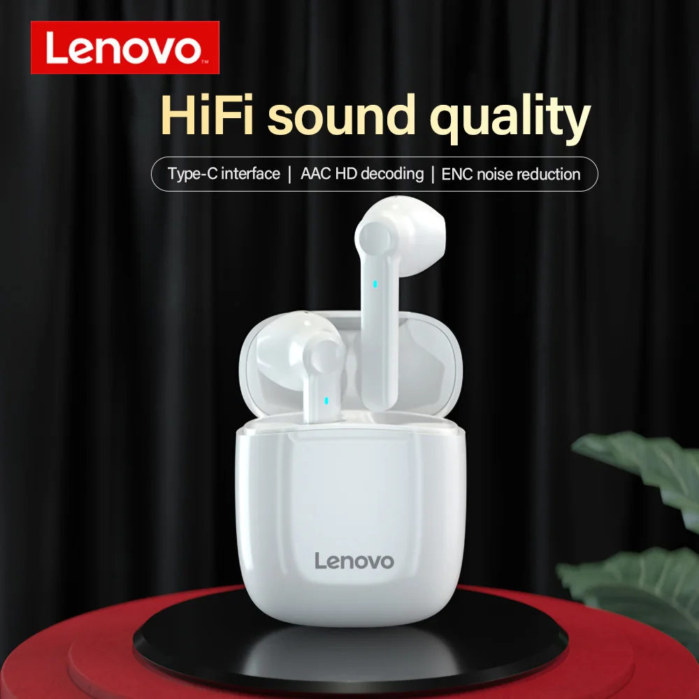 Новинка 2021 беспроводные наушники Lenovo XT89 LP40 QT81 игровые с Bluetooth управление