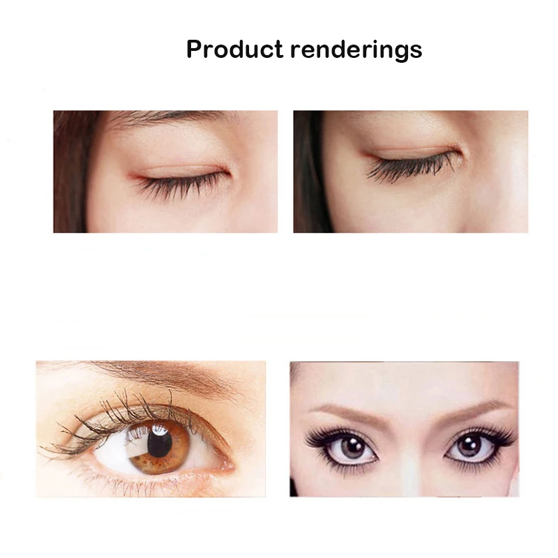 3d волокнистая тушь для ресниц вьющиеся густые ресницы макияж водостойкое