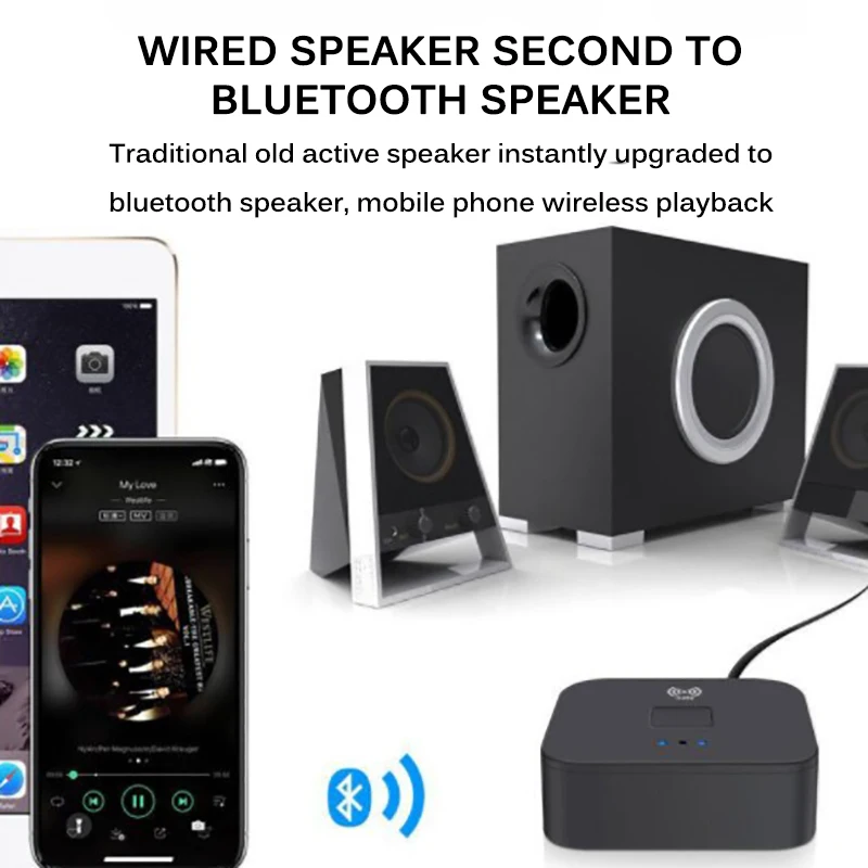 TIOODRE Bluetooth 5 0 приемник APTX LL с поддержкой NFC 3 мм AUX RCA Jack беспроводной адаптер