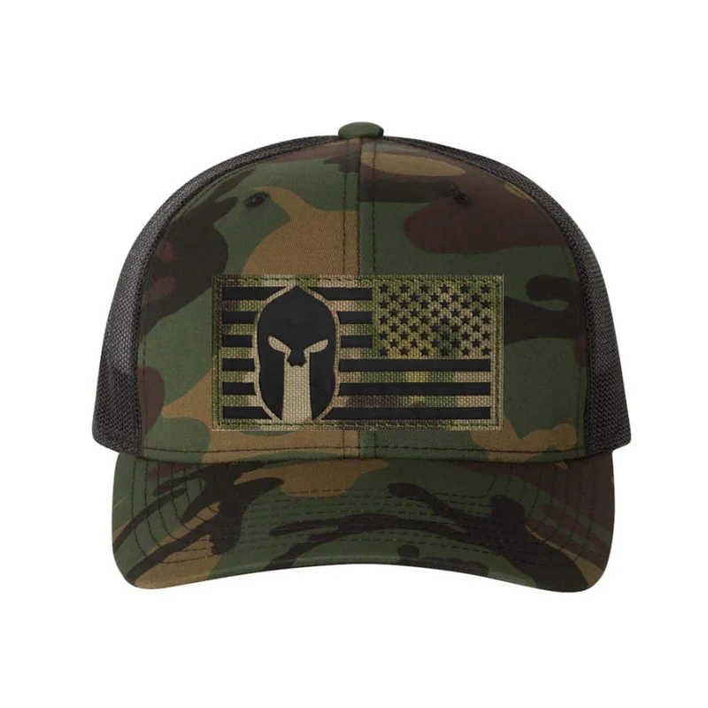 Светящийся нейлоновый шлем с американским флагом спартанским шлемом Военная