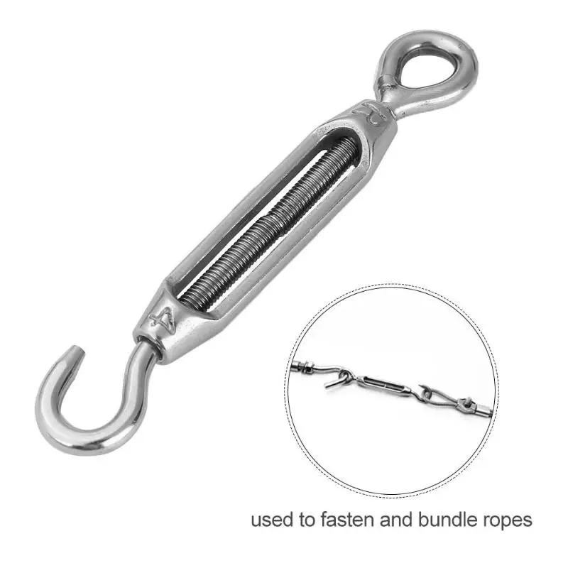Крючок из проволоки нержавеющей стали поворотная Пряжка натяжитель веревки