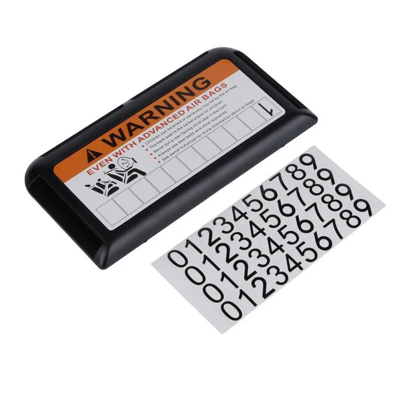 Высокий автомобильный держатель карты парковки в автомобиле слот для карт