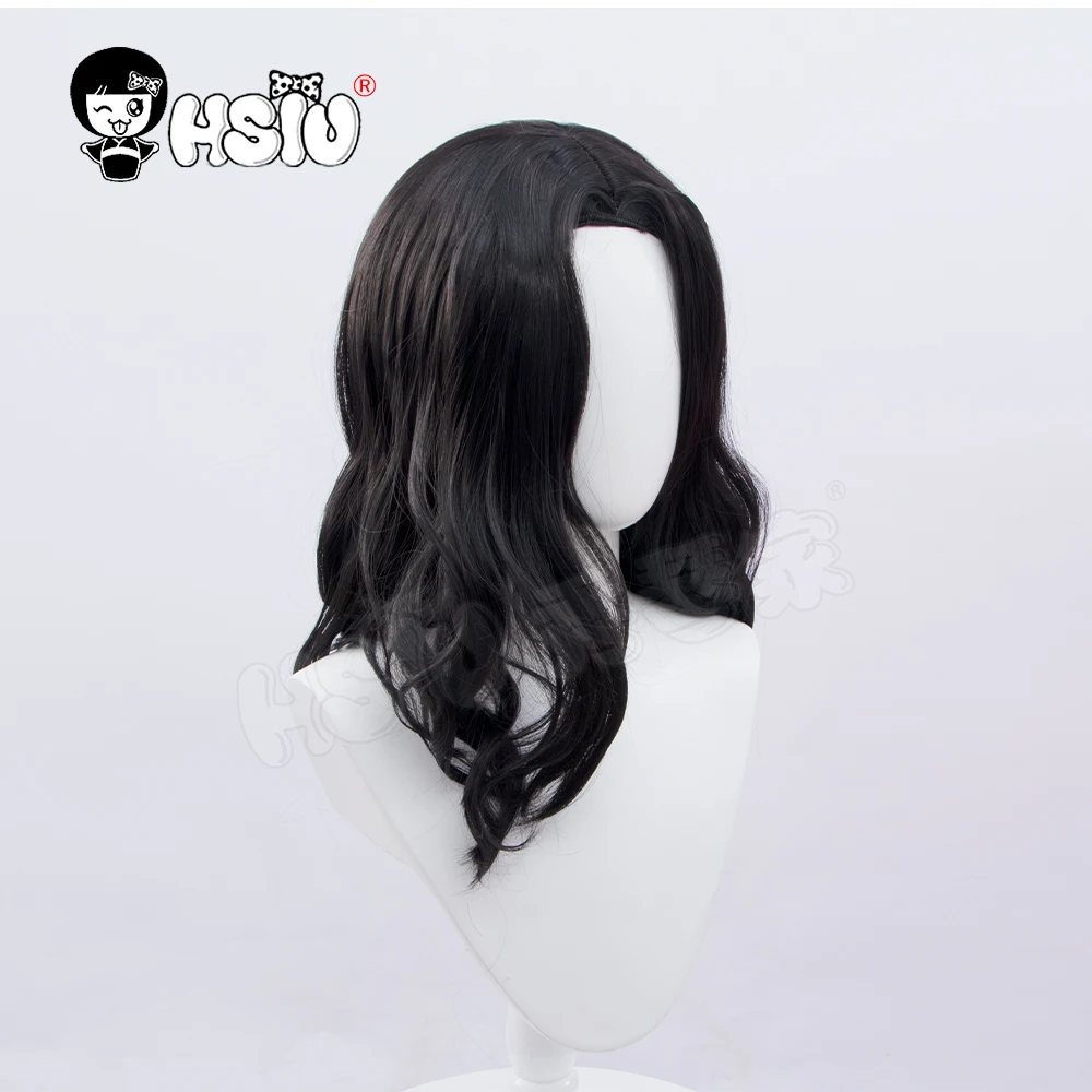 Парик для косплея Токийский рептиз Baji Keisuke парик HSIU черные длинные вьющиеся