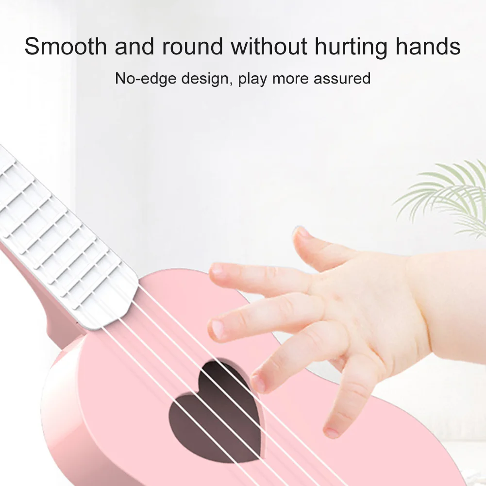 Мини-музыкальный инструмент из АБС-пластика с 4 струнами портативный для детей