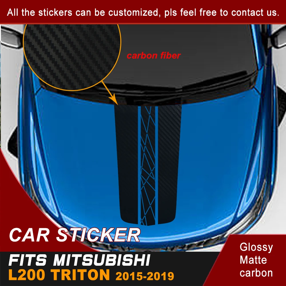 Виниловая автомобильная пленка 1 шт крутой капот градиент Графический виниловый