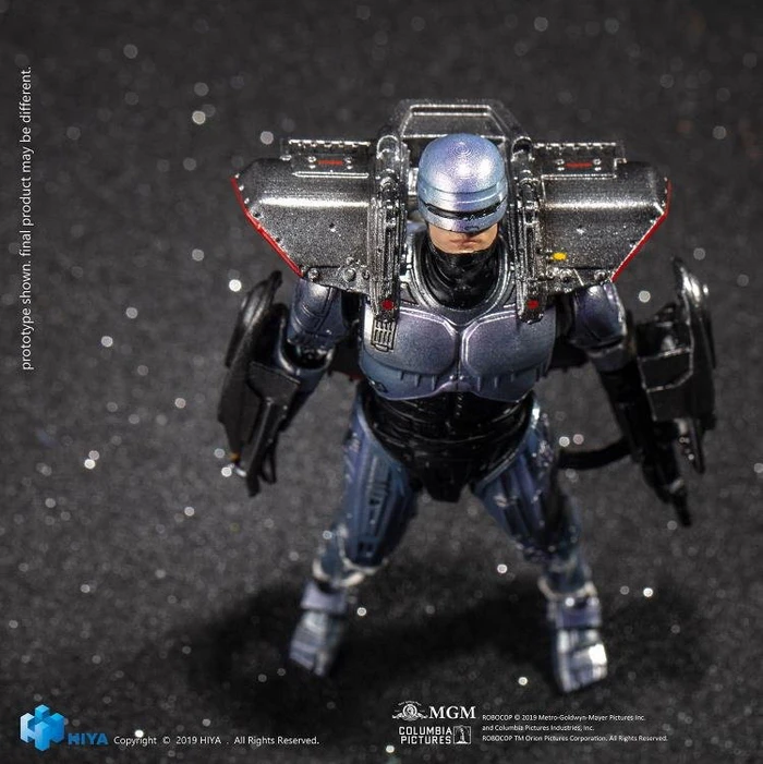 

For Collection Full HIYAToys LR0082 1/18 Robocop 3 with flight bag movable model in stock