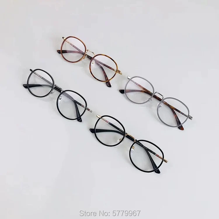 

Luxury brand Vintage Round Eyeglasses Frame Women Acetate Prescription Glasses Men Optical Eye Glasses Frame Myopia reading