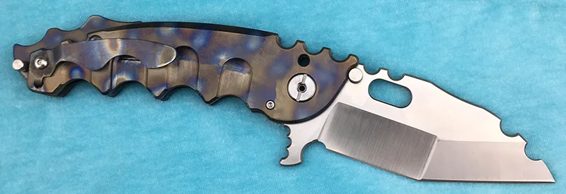 LEMIFSHE war ball bearing Flipper folding knife VG10 blade TC4 titanium alloy handle camping hunting outdoor fruit knife EDC too