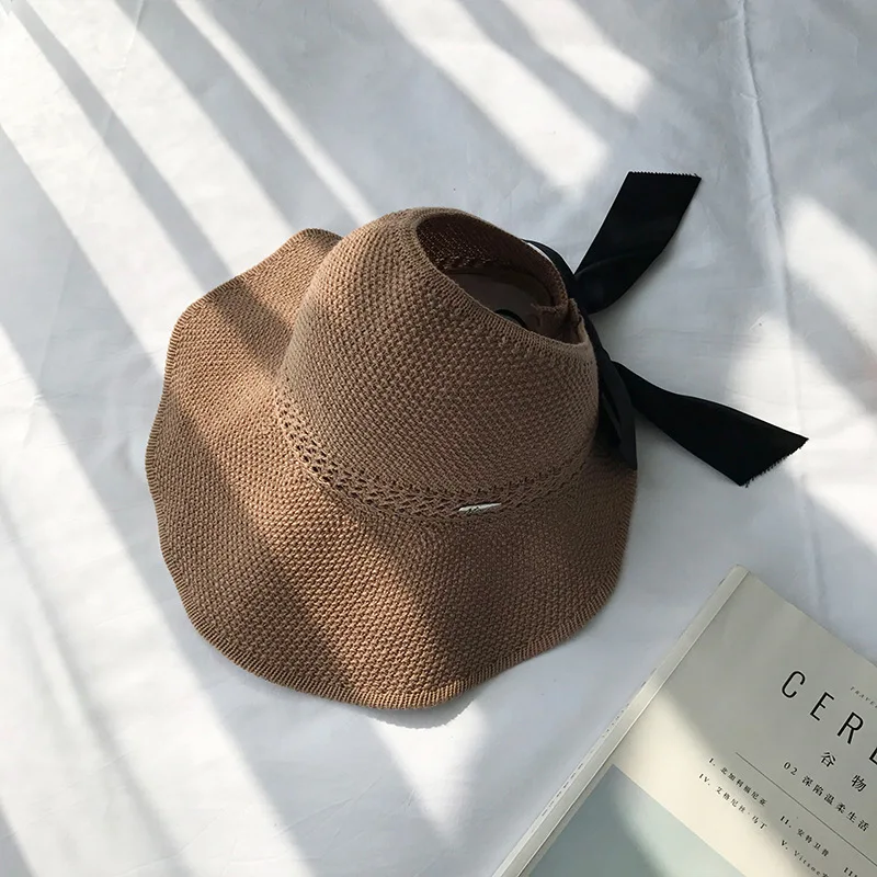 2020 модные трендовые женские сворачивающиеся шляпы с солнцезащитным козырьком